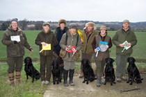 Intermediate Cold Game Test at Renby Farm, Crowborough, East Sussex 26th January 2014