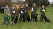 Novice Test with a Puppy Award at Shepherds Farm, Peasmarsh, East Sussex on 29th March 2015