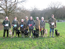 Intermediate Cold Game Test at Broad Oak Farm, Turners Hill, West Sussex - 27 January