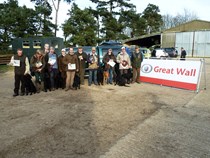 Charity Novice and Open Working Test at Raithby on Sunday 16 March 2014