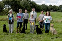 Puppy Test at Gardners Farm, Ashburnham, East Sussex on 3rd August 2014