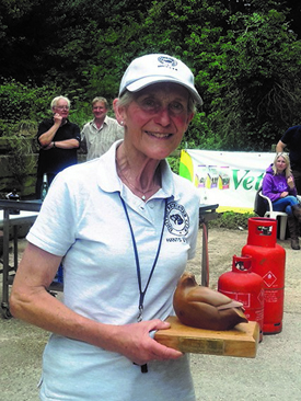 Jane Manley Awarded The Shooting Times Trophy